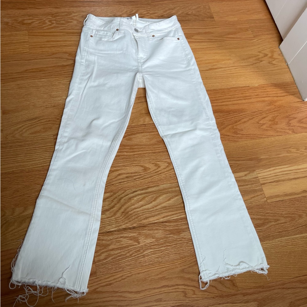 PAIGE STRAIGHT LEG JEANS